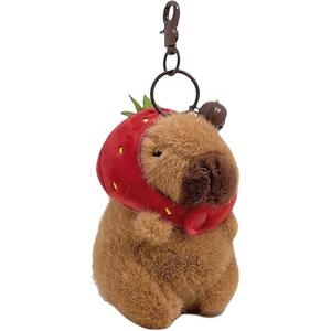 Плюшевый кулон Capybara Dolls высотой 11 см ROUERXIONG