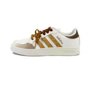 Низкие износостойкие кроссовки для скейтбординга Breaknet, унисекс, цвет экрю Adidas Neo, Ecru