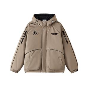 Пуховик Unisex Hooded Thickened HUANQIU, хаки