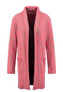 Вязаное пальто Key Largo Infinity, неоново-розовый