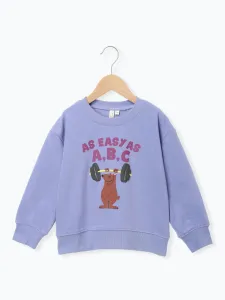 Толстовка с принтом медведя Samansa Mos2 Lagom, цвет Blue