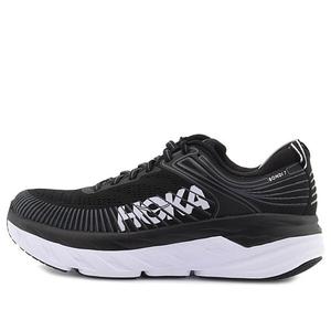 Кроссовки bondi 7 'black white' Hoka One One, черный