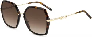 Очки CAROLINA HERRERA Her 0217/S CAROLINA HERRERA, Vlha/Ha Brown Shaded