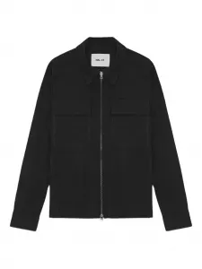 Рубашка Alban с застежкой-молнией спереди NN07, черный