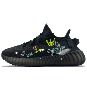 Кроссовки Yeezy Boost 350 V2 Lifestyle унисекс с низким верхом желтый Adidas Originals