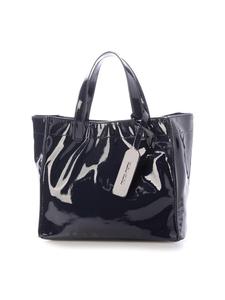 Сумка-шоппер Cachecache / Квадратная сумка из мягкой эмали, размер S