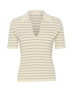 SOAKED IN LUXURY Футболка 'Lidya' в цвете Cream