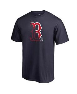Футболка мужская темно-синяя Boston Red Sox X-Ray Fanatics