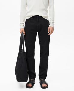 Мужские джинсы Bob Regular-Fit MANGO, Black denim