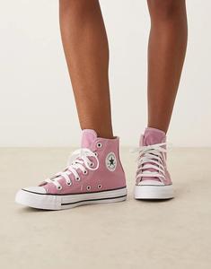 Кеды Converse Chuck Taylor All Star Hi светло-розового цвета