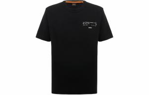 Футболка мужская черная HUGO BOSS