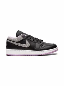 Кроссовки Air Jordan 1 Low Houndstooth Jordan Kids, черный