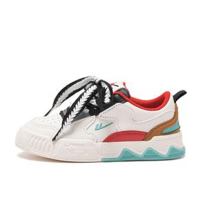 Детские повседневные кроссовки серии Cloud Sail с противоскользящей подошвой и легкой амортизацией WARRIOR, бежевый/красный