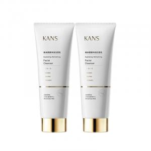 KANS Нежное и увлажняющее очищающее молочко для очищения и увлажнения 100 г/100 г*2