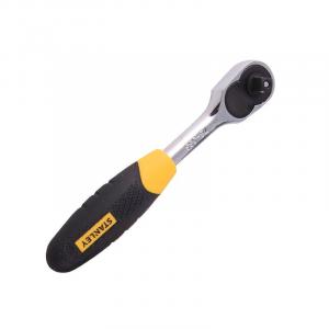 Быстрозажимной храповой ключ Stanley с резиновой ручкой, диаметр 12,5 мм, 78-068-23