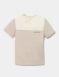 Хлопковая футболка для детей 0 упаковка из 2 шт Calvin Klein Jeans, темно-синий