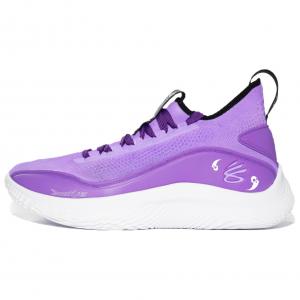 Under Armour Curry 8 Mokin Night Flame Purple баскетбольные кроссовки для мужчин с амортизацией и износостойкостью