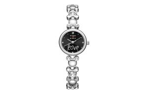 Disney Часы Mickey Series Quartz Movement Metal Strap Watch Women's Watch Black Dial MK-11333B