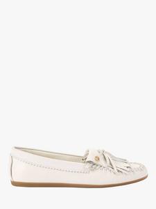 Кожаные лоферы Nila Carvela, Bone