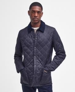 Стеганая куртка Barbour Heritage Liddesdale, классический темно-синий
