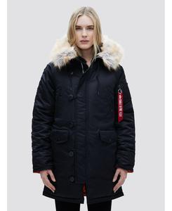 Женская куртка N-3B W Alpha Industries, Black