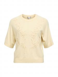 OBJECT Свитер 'OBJLANEY RUBIN' в цвете Cream