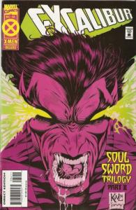 Excalibur #84 Deluxe Edition (Soul Sword Trilogy Part 2) December 1994 (Marvel Comics)