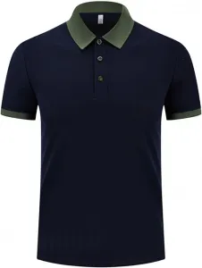 Мужская поло с коротким рукавом, контрастный цвет, для лета Dovford
