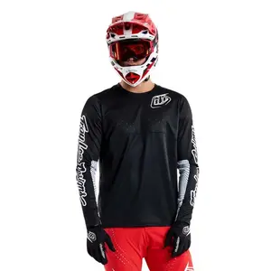 Джерси эндуро с длинным рукавом Troy Lee Designs Sprint Mono, черный