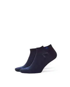 Набор из двух пар мужских темно-синих носков до щиколотки Burlington, темно-синий