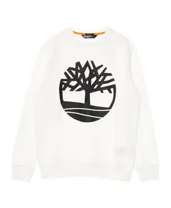 Толстовка с круглым вырезом и логотипом Core Timberland, белый