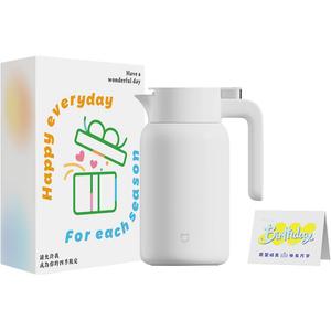 Термосы Xiaomi, белый 1.5L[Birthday Gift Box]