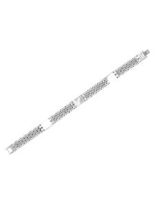 Adeliás Мужской браслет - браслет из нержавеющей стали, 21 см, серебристый