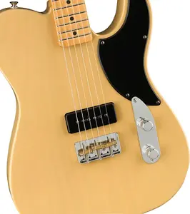 Электрогитара Fender Noventa Telecaster с грифом из клена, цвет Vintage Blonde, с чехлом Deluxe Gigbag