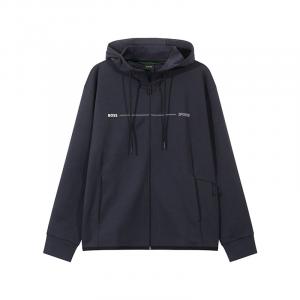 HUGO BOSS Худи с логотипом, Dark Blue