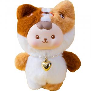 Креативная плюшевая кукла Heart Cute Pet Design, плюшевый кулон, высота 15см Mr. Toy