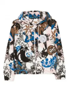 Флисовый худи Engine Party Chopova Lowena, белый