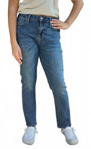 Блейр джинсы с высокой посадкой и прямыми штанинами в синем цвете DEAR JOHN DENIM