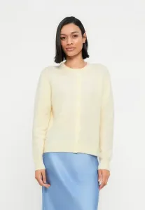 Короткий кардиган nor Samsøe Samsøe, Light Yellow