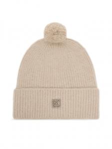 Шапка Calvin Klein Emblem Brushed LV04D8067G, бежевый