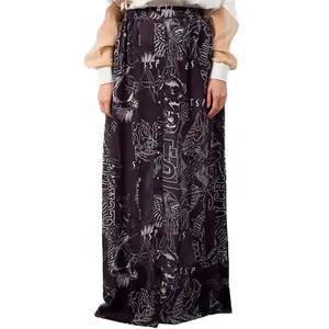 Юбка Diesel 00S9XX0PAVT long skirt, черный