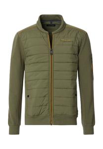 Толстовка мужская с воротником стойкой CASAMODA, зеленый