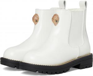 Ботинки Kurt Geiger London Kids  Belgravia Chelsea Boots, White/Gold