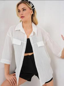 Bigdart Рубашка в белом цвете