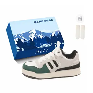 Fawn Miri Непромокаемые противоскользящие износостойкие увеличивающие рост низкие скейтерские кроссовки женские - черный зеленый, цвет Black Green