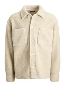 JACK & JONES Куртка межсезонная Comfort fit 'JORBLEECKER' из шерсти, цвет White