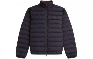 FRED PERRY Утепленная куртка мужская морская синяя, Marine Blue