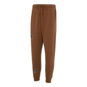 Брюки flight mvp fleece trousers 'tan' Air Jordan, бежевый