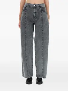 Джинсы со швами Baum Und Pferdgarten, серый