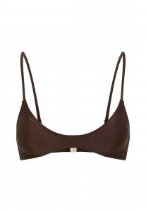 LSCN by LASCANA Бралетте топ бикини в темно-коричневом цвете